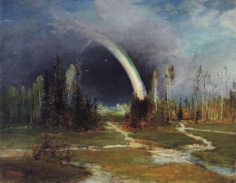 File:Alexey Savrasov Landscape with a Rainbow.jpg