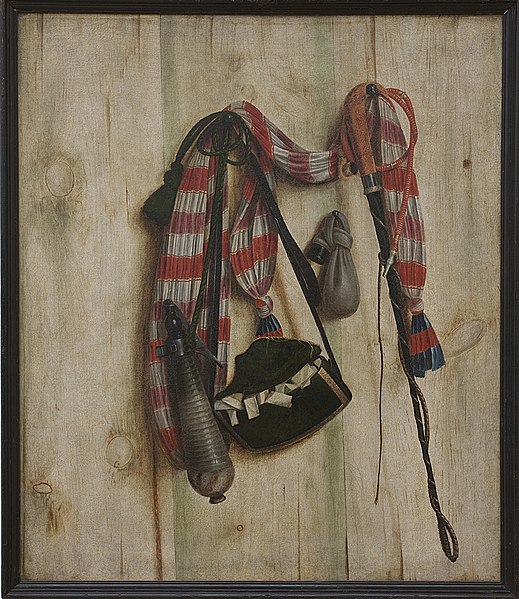 File:Cornelius Norbertus Gijsbrechts (1657-1683), Trompe l'oeil med ridepisk og brevtaske, 1672 Kms3066.jpg