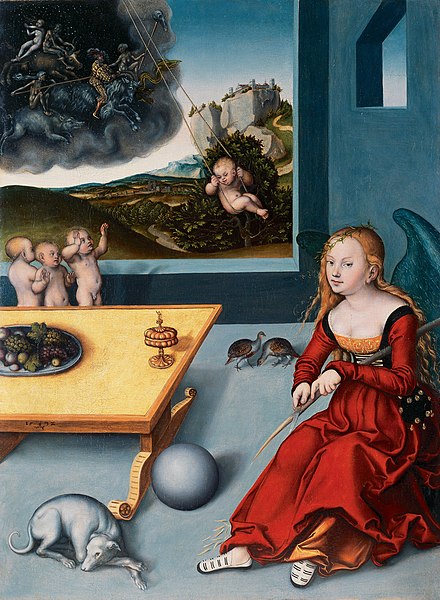 File:Cranach, Lucas d. Ä. - Die Melancholie - 1532.jpg