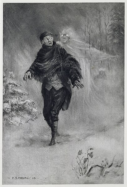 File:What fearful shapes and shadows beset his path - The Legend of Sleepy Hollow (1899), frontispiece - BL.jpg