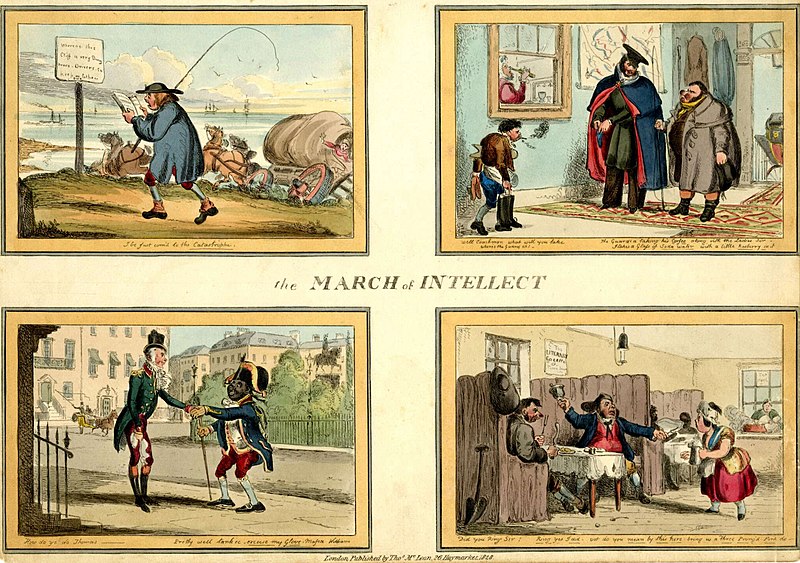 File:William Heath, The March of Intellect, 1828.jpg