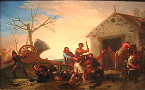 Riña en el Mesón del Gallo (1777)