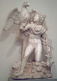 Ganymede and Zeus, 160-170 AD.