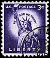 Liberty, 3¢ , 1954
