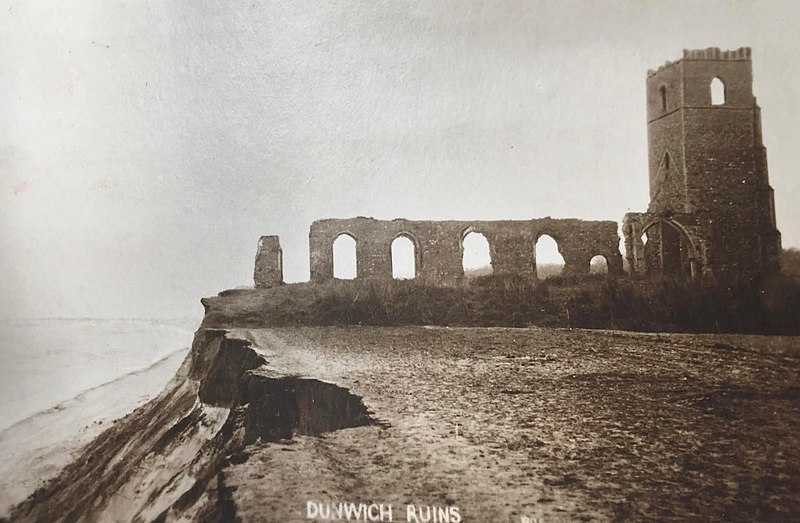 File:Ruins of All Saints’ Church, Dunwich, ca. 1910.jpg
