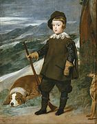 Príncipe Baltasar Carlos cazador (1635)