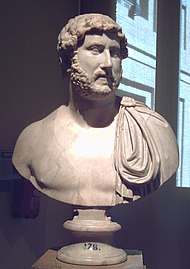 Bust of Hadrian, 2nd cent. AD.