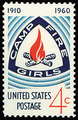 Camp Fire Girls, 4¢, 1960