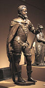 Bronze statue of Philip II of Spain, by Leone & Pompeo Leoni, 1551-53.