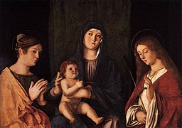 Sacra conversazione by Giovanni Bellini